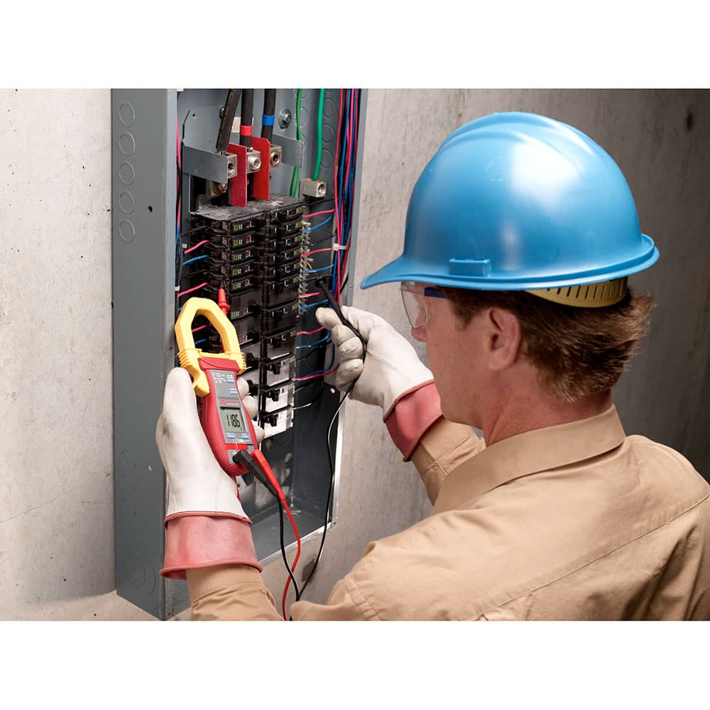 Amprobe 2740465 1000A TRMS AC/DC Digital Clamp Meter - Measures Voltage, Current, Capacitance & Resistance - Ideal for Electricians, HVAC Technicians & Industrial Use