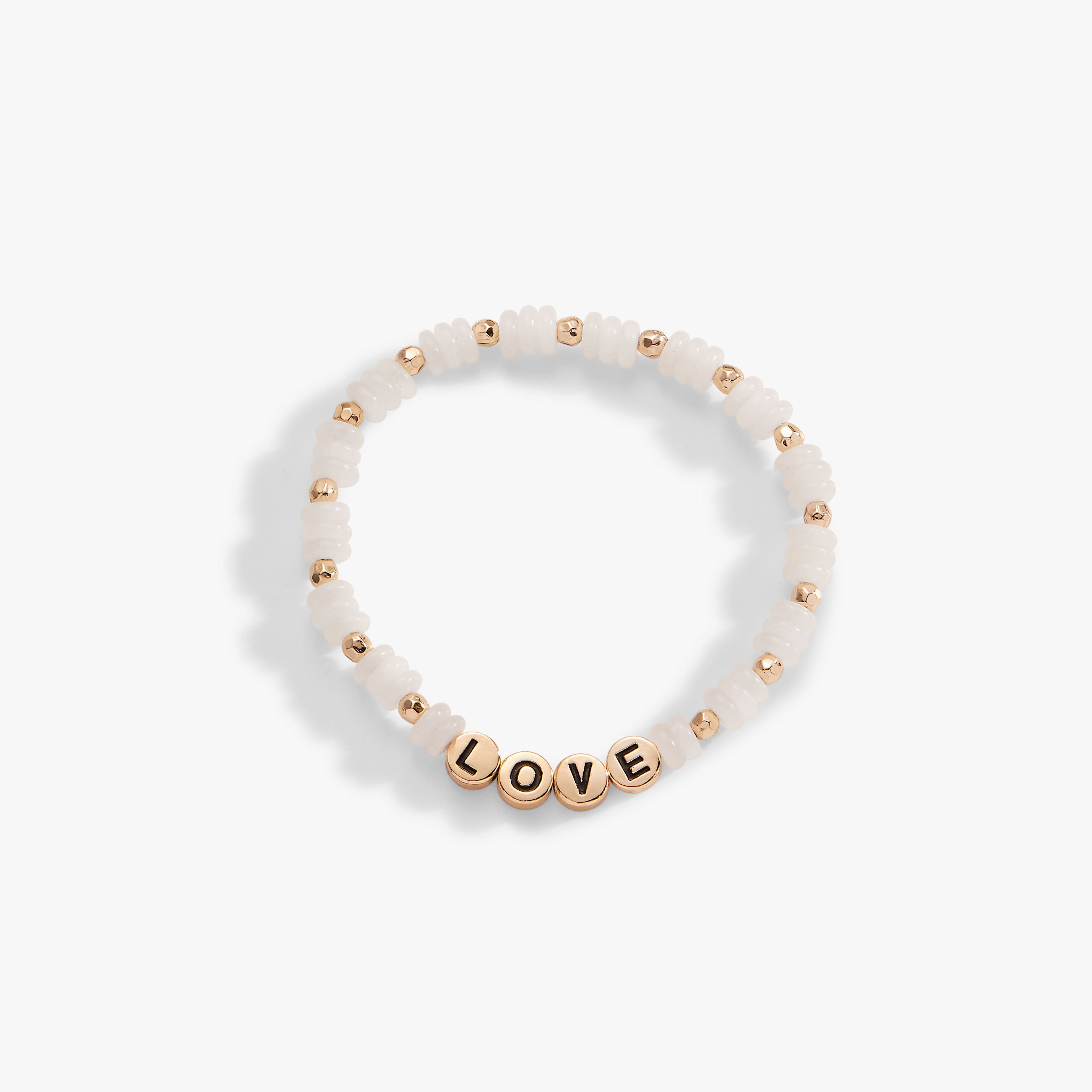 White Jade Stretch Bracelet for Women - Natural Healing Stone Jewelry for Relaxation & Positive Energy | Perfect for Meditation, Yoga & Gift Giving