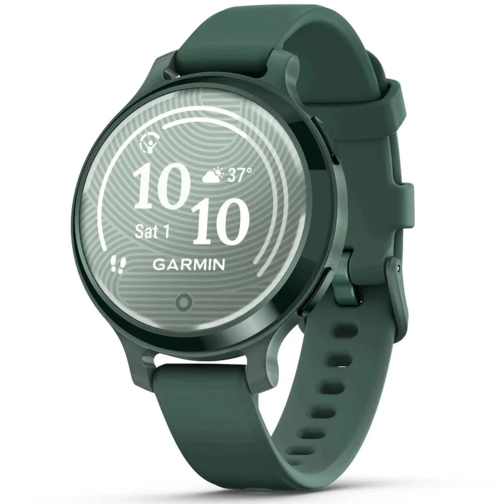 Garmin Lily 2 Active Smartwatch for Women - Stylish Jasper Green Design with Silicone Band | Fitness Tracker, Heart Rate Monitor, Sleep Tracking | Perfect for Workouts, Office & Everyday Wear