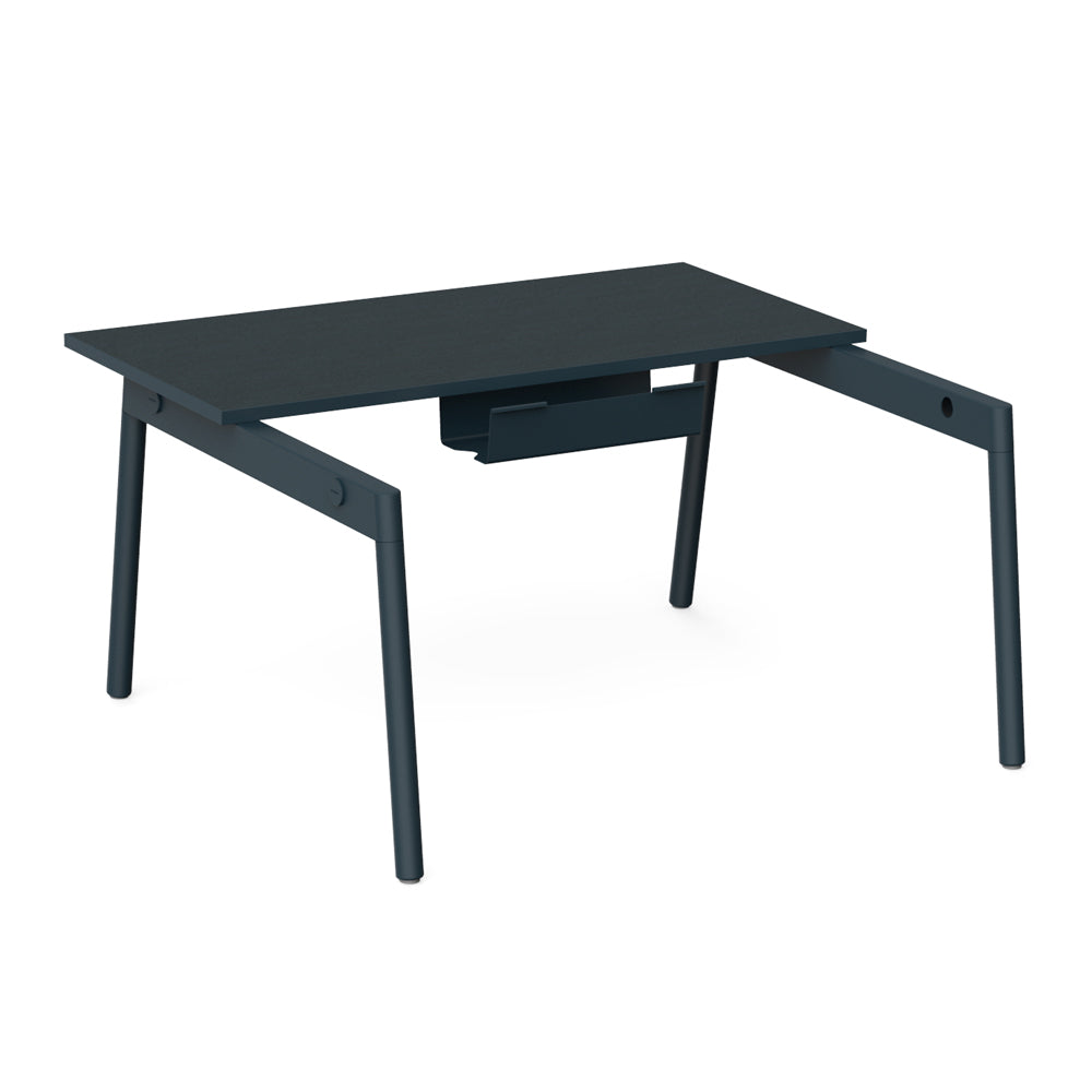 Series A Double Desk Cable Hideaway - Cable Management Organizer for Home & Office - Keep Wires Neat Under Desk, Perfect for Workstations and Gaming Setups