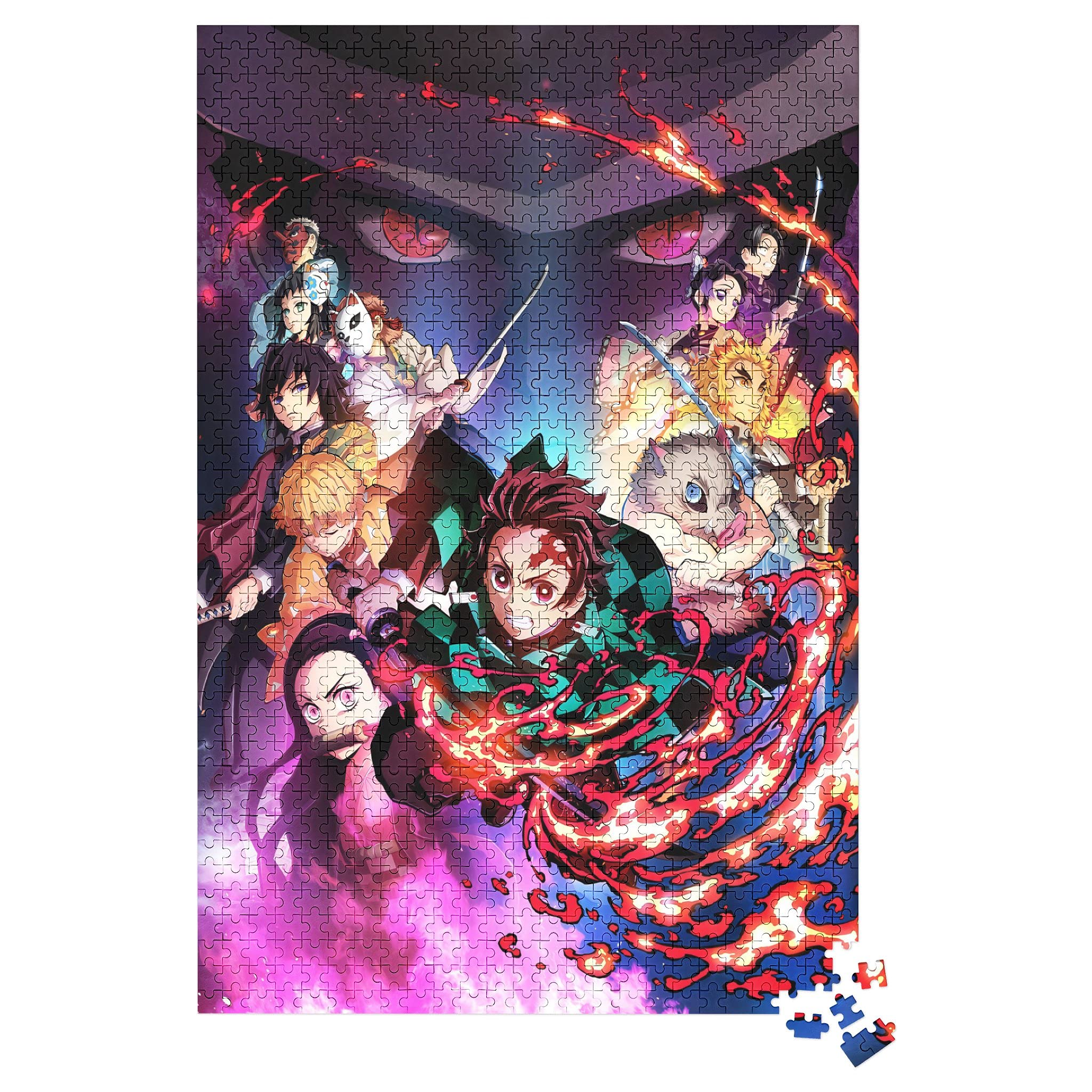 1000-Piece DIY Anime Jigsaw Puzzle for Adults & Kids - Premium Wooden Puzzle for Home Decor, Family Game Night & Collectible Gift