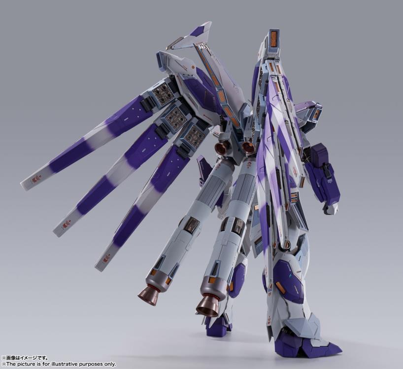 Bandai Metal Build RX-93 v2 Hi-Nu Gundam Action Figure - Premium Collectible Model for Gundam Fans & Anime Collectors | Perfect for Display, Gifts, and Anime-Themed Decor