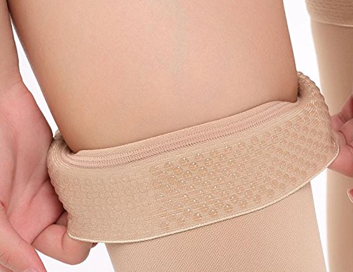 Best 20-30 mmHg Thigh High Compression Socks for Men & Women - Medical Grade Support for Running, Travel & Varicose Vein Relief