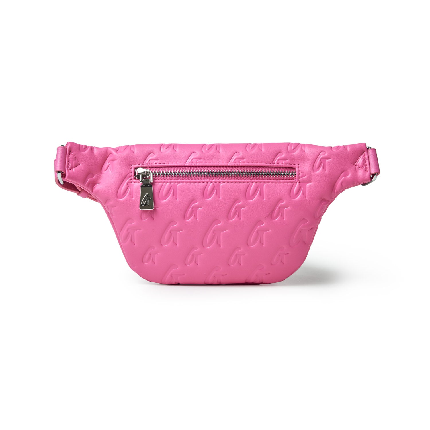 MINI MONOGRAM FANNY PACK Crossbody Bag - Hot Pink | Waterproof & Lightweight Waist Pack for Women | Perfect for Gym, Running, Hiking & Travel Accessories