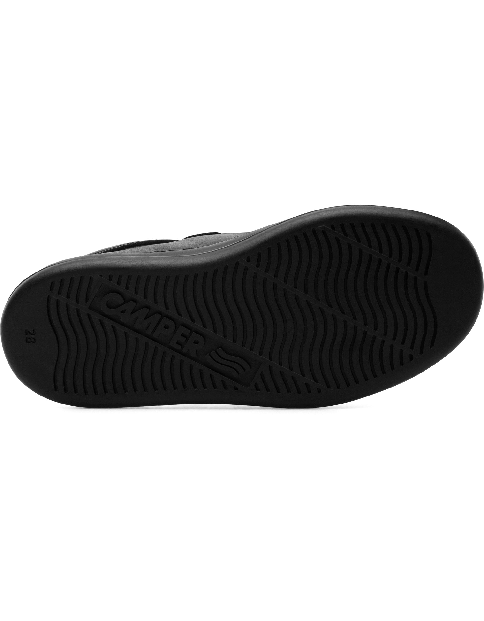 Camper Kids Runner Four Sneakers in Black - Comfortable & Durable Running Shoes for Boys & Girls - Perfect for School, Play & Outdoor Activities
