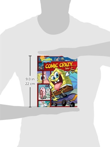 SpongeBob SquarePants Comic Book - Take 2! by Simon Spotlight | Funny Comic Collection for Kids & Adults | Perfect for Birthday Gifts, Bedtime Reading & Nickelodeon Fans