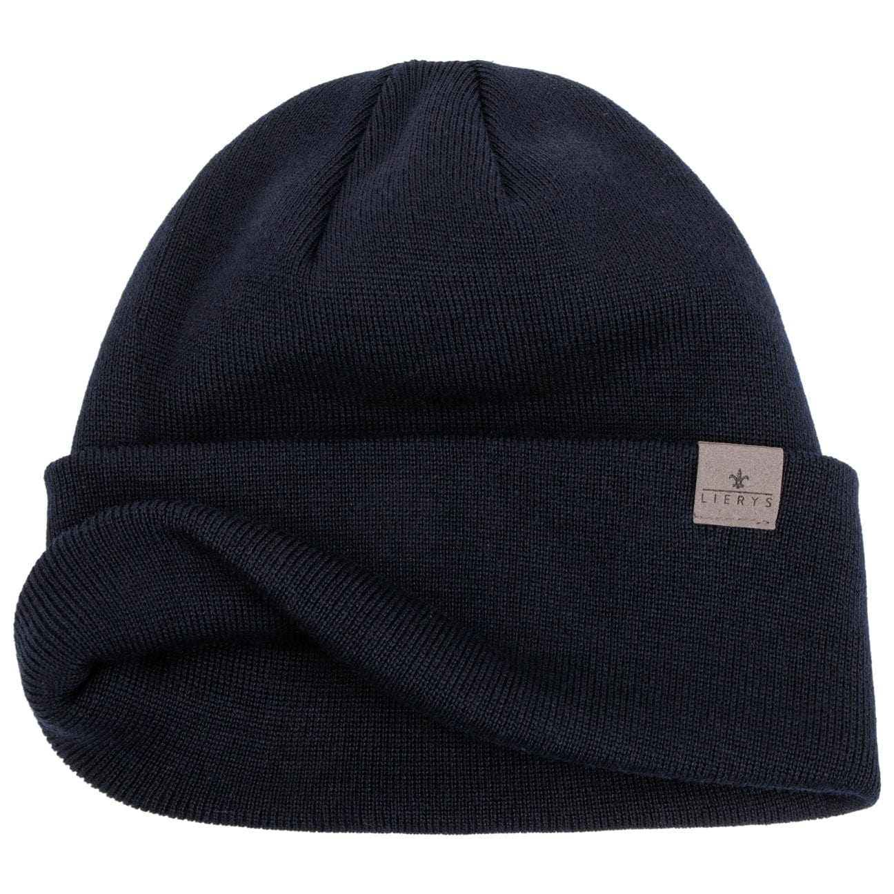 Lierys Premium Merino Wool Knit Beanie with Foldable Cuff - Warm Winter Hat for Men & Women - Perfect for Skiing, Hiking, and Outdoor Activities