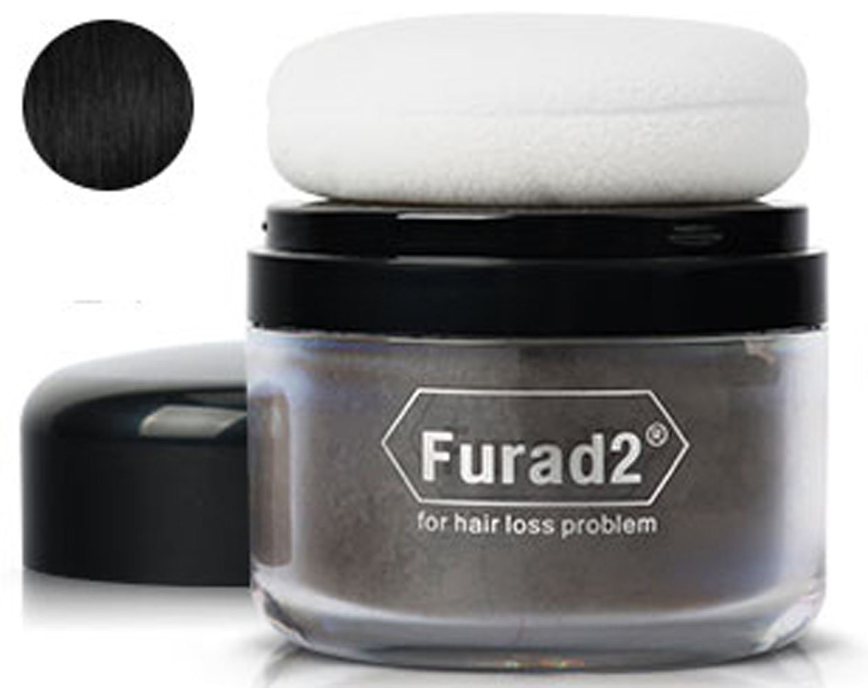 Internal Wide Hair Powder - Hair Building Fibers for Thinning Hair & Volume Boost (67g, Black) | Instant Coverage for Hair Loss | Perfect for Daily Styling & Special Occasions