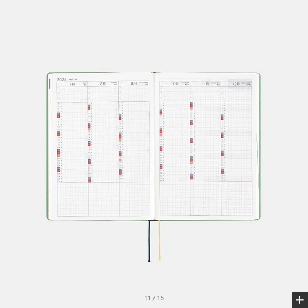 Hobonichi Techo 2025 Planner - SPY x FAMILY: Forger Family Edition - A5 Size Daily Journal (English Version) | January Start, Monday Start | Perfect for Anime Fans, Bullet Journaling & Daily Planning
