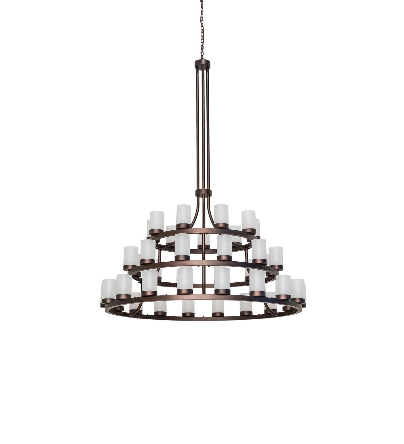 39-Light Crystal Chandelier for Dining Room - Elegant Modern Ceiling Light Fixture with LED Bulbs for Home Decor, Wedding, Restaurant & Hotel Lighting