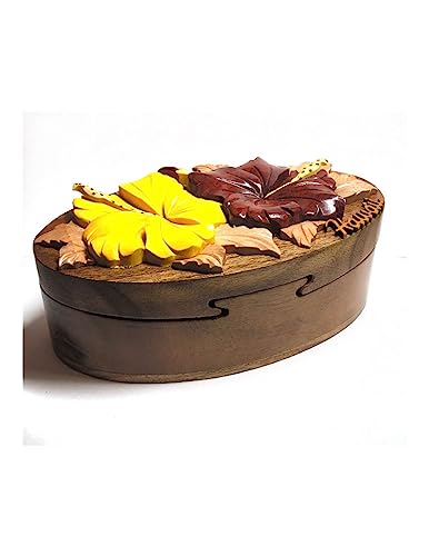 Wooden Heart Hibiscus