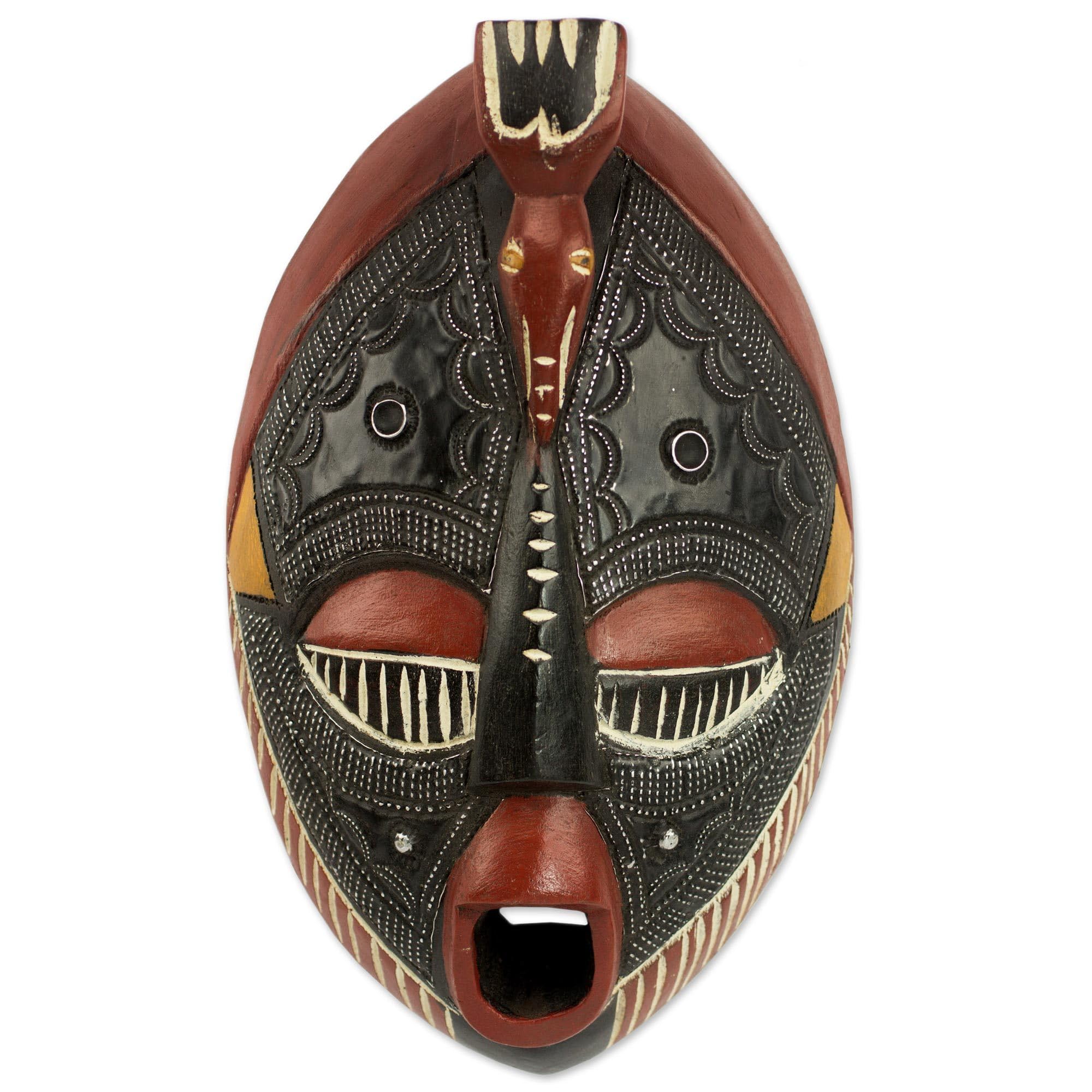 Eco-Friendly NOVICA Unisex Adult Face Mask - Breathable & Reusable for Daily Use, Travel, and Outdoor Activities