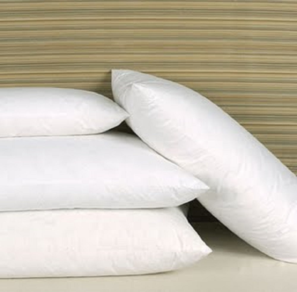 Cloud Nine Comforts 90/10 White Goose Feather & Down Pillow - Medium Support for Neck Pain Relief - Perfect for Side Sleepers & Back Sleepers - Luxury Hotel Quality Bedding for Ultimate Comfort