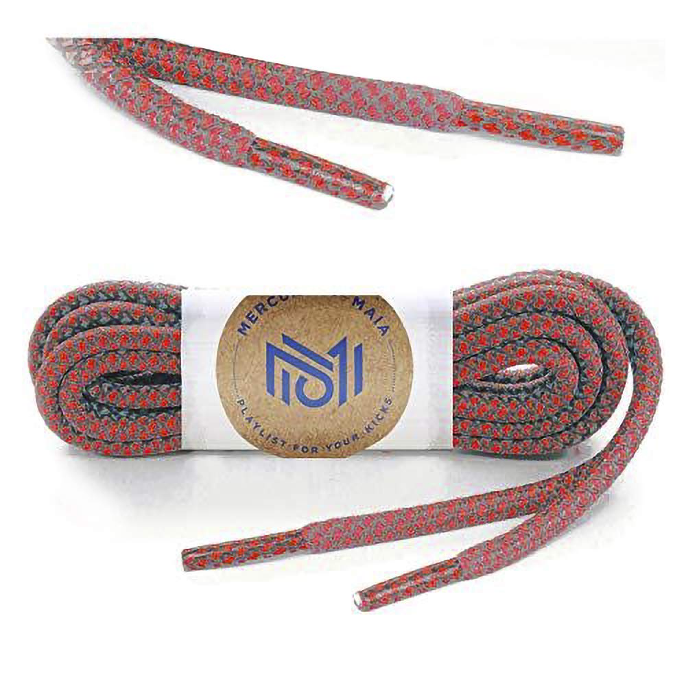 **Mercury + Maia Heavy Duty Hiking Shoe Laces – Round Boot Laces – SuperRope USA-Made Shoelaces (2 Pairs) – Durable for Hiking, Work Boots & Outdoor Adventures**