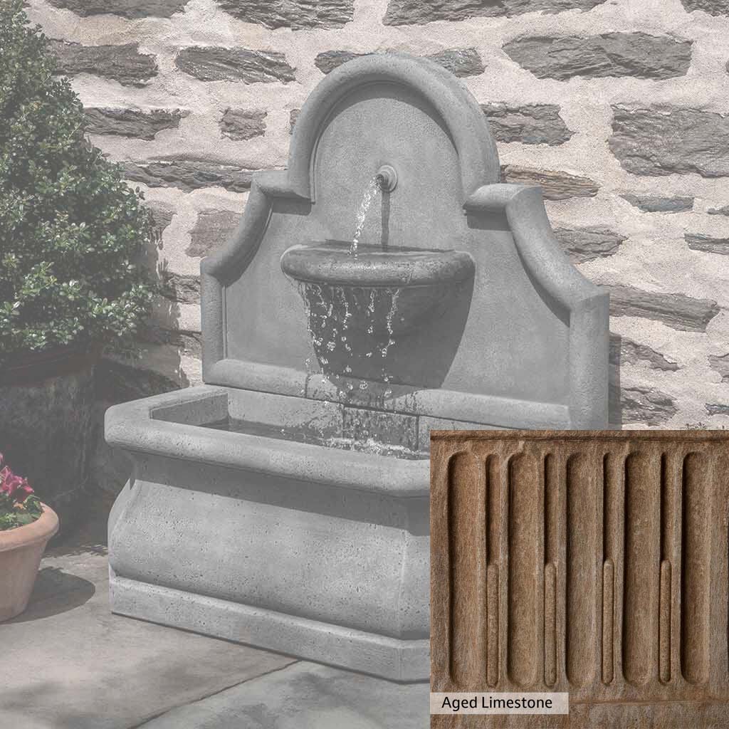 Campania International Segovia Outdoor Garden Fountain - Classic Spanish Design for Patio, Yard, and Landscape Decor