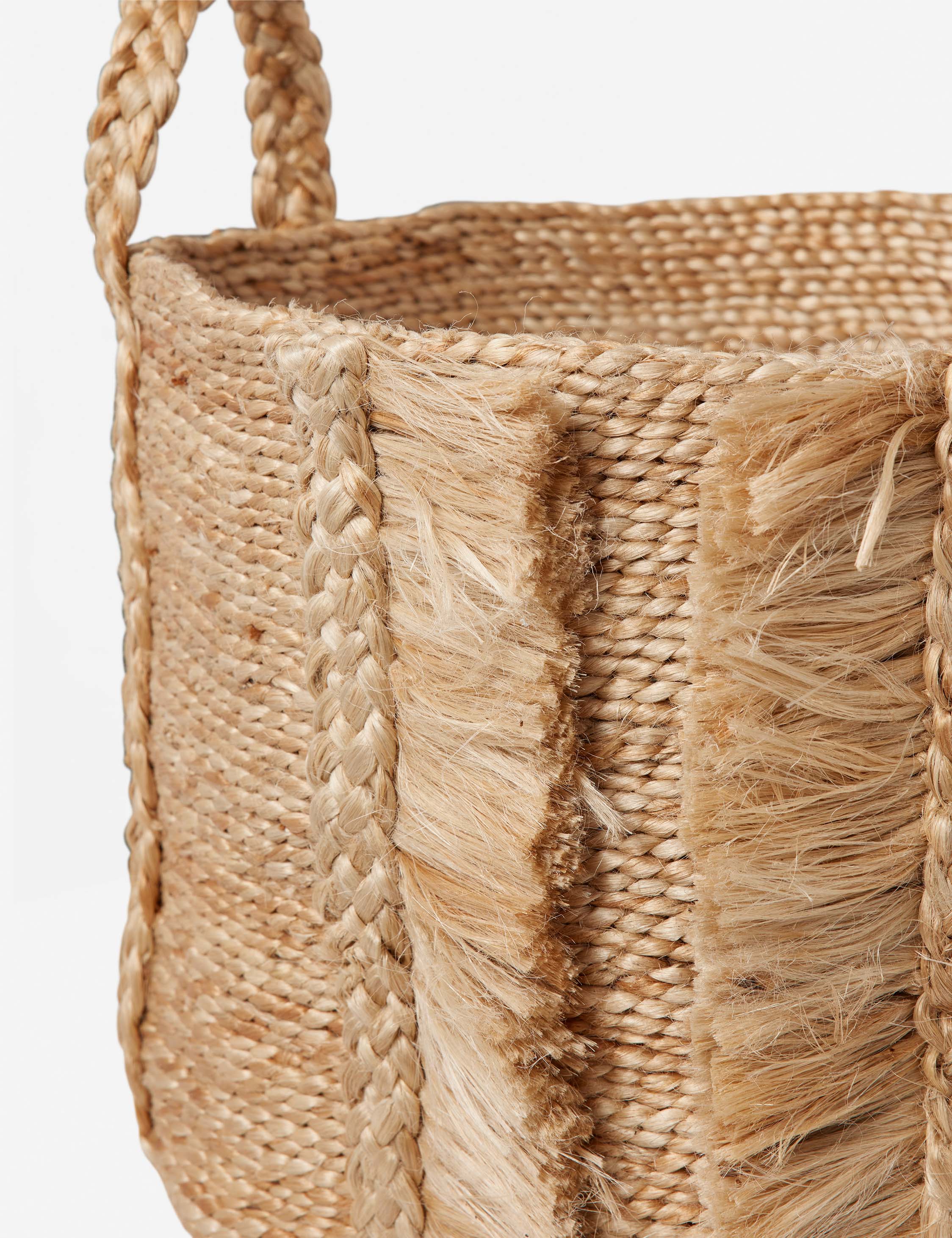 Handwoven Bazar Basket - Eco-Friendly Storage & Decor for Home, Kitchen, or Picnic | Perfect for Organizing, Gift Giving & Boho Style Decorations