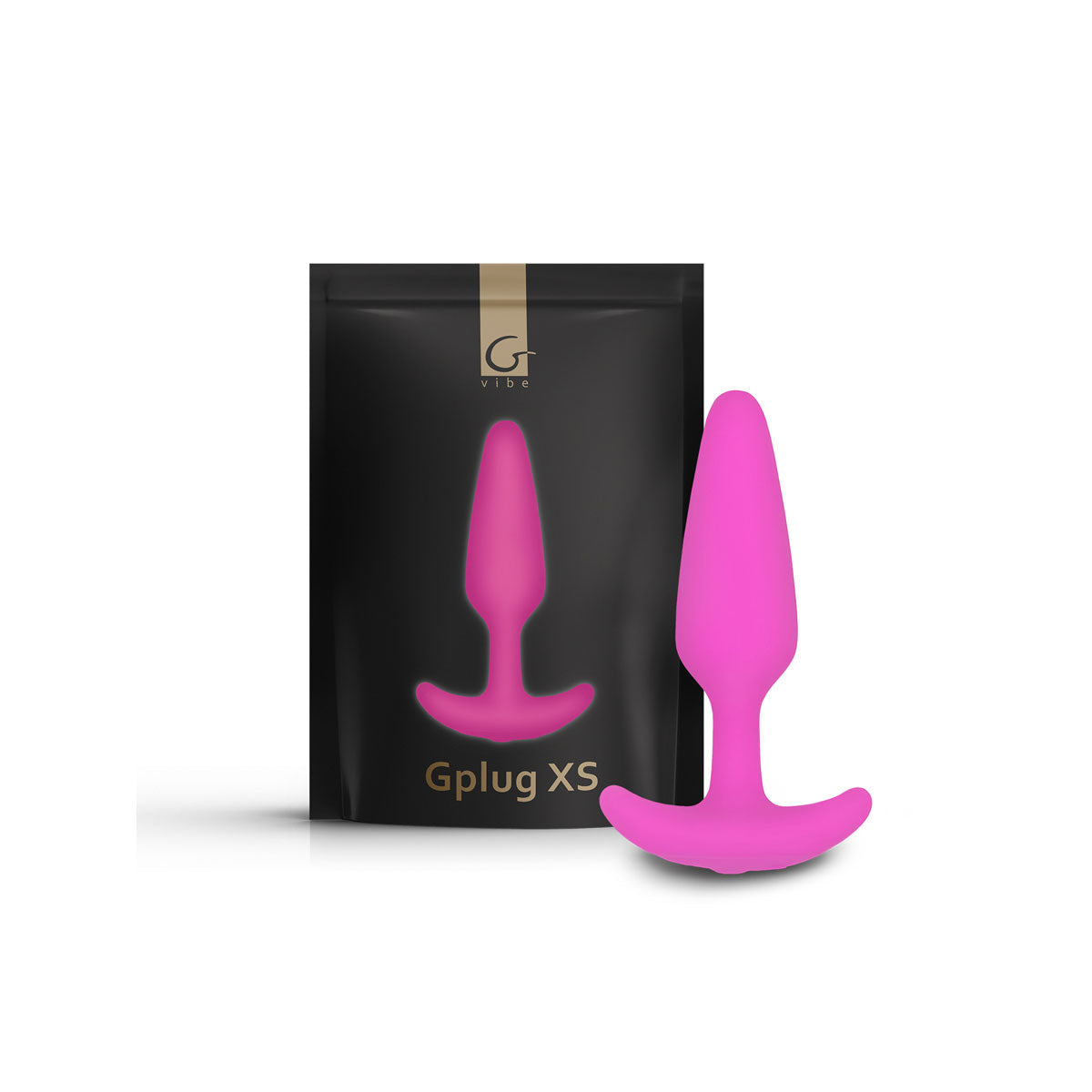 Gvibe Gplug XS - Mini Vibrator for Women, Waterproof & Rechargeable, Sunny Raspberry Color - Perfect for Solo Play, Couples & Travel
