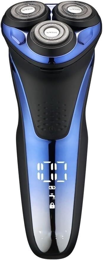 Professional Electric Razor for Men - Waterproof Rotary 3D Floating Shaver with Beard Trimmer | Rechargeable Cordless Shaving System for Smooth Shave at Home or Travel | Perfect for Daily Grooming, Business Trips & Gifts