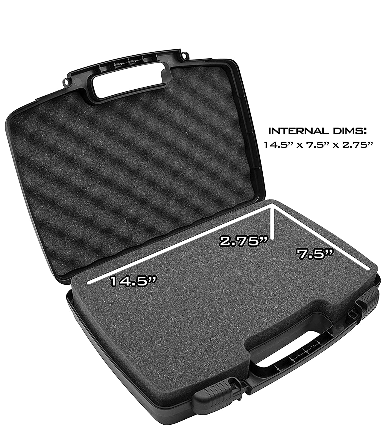 CASEMATIX Tattoo Kit Case - Compatible with Dragonhawk Mast Rotary & Romlon Wireless Tattoo Machines | Includes Power Supply, Ink & Accessories | Professional Tattoo Artist Organizer for Studio & Travel Use