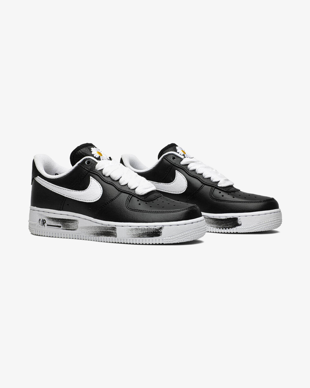 Nike x Peaceminusone Air Force 1 'Paranoise' White Black Sneakers - Limited Edition Retro Basketball Shoes for Men | Perfect for Streetwear Fashion & Sneaker Collectors
