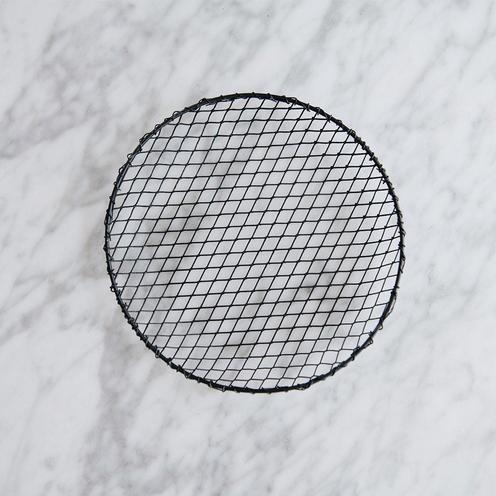 Stainless Steel Round Wire Mesh Tray - 12 Inch Heavy Duty Cooling Rack for Baking, Grilling, Roasting & Drying - Perfect for Oven, BBQ, Air Fryer & Food Dehydrator