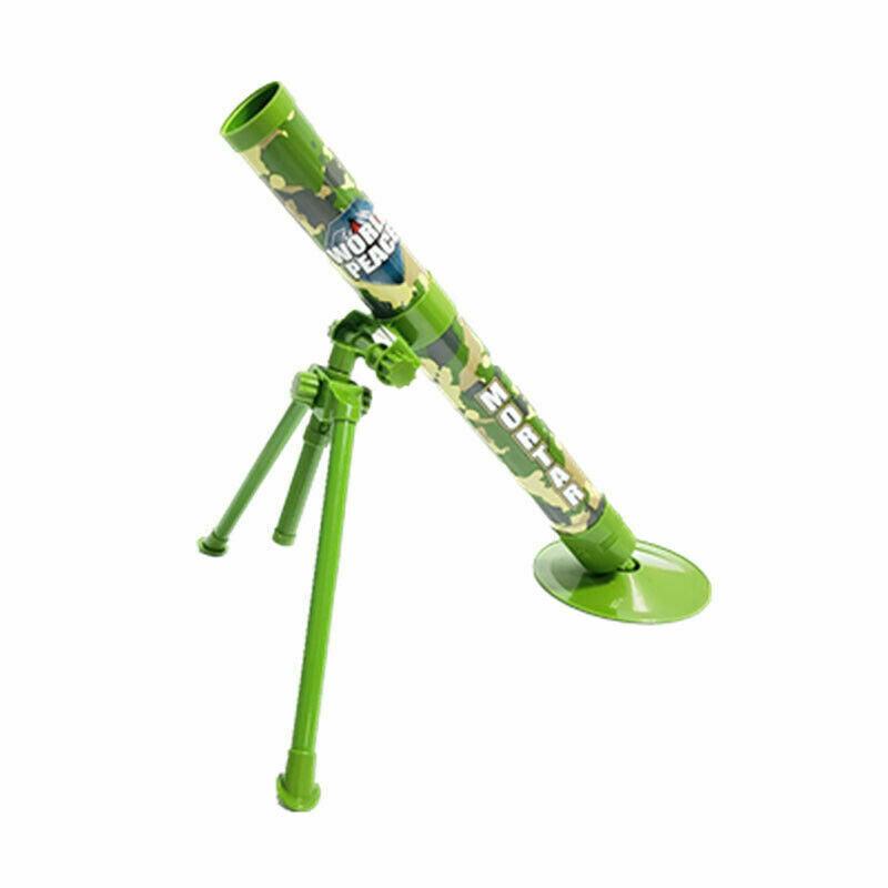 Foam Rocket Mortar Launcher Toy for Kids - Outdoor Space Adventure Play Set - Birthday Party Gifts for Boys & Girls Ages 6-12 - STEM Learning Science Toys for Backyard, Park & Beach Fun