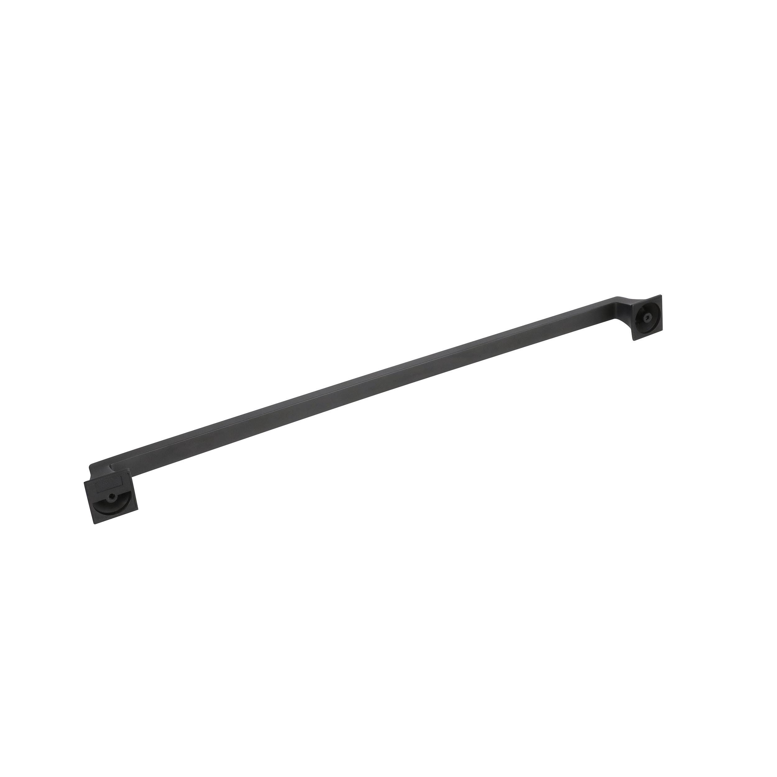 Amerock Mulholland 18 Inch Black Bronze Appliance Pull - 1 Pack Cabinet Hardware for Kitchen & Bathroom Drawers (457mm Center to Center) - Durable Drawer Handle for Modern Home Upgrade
