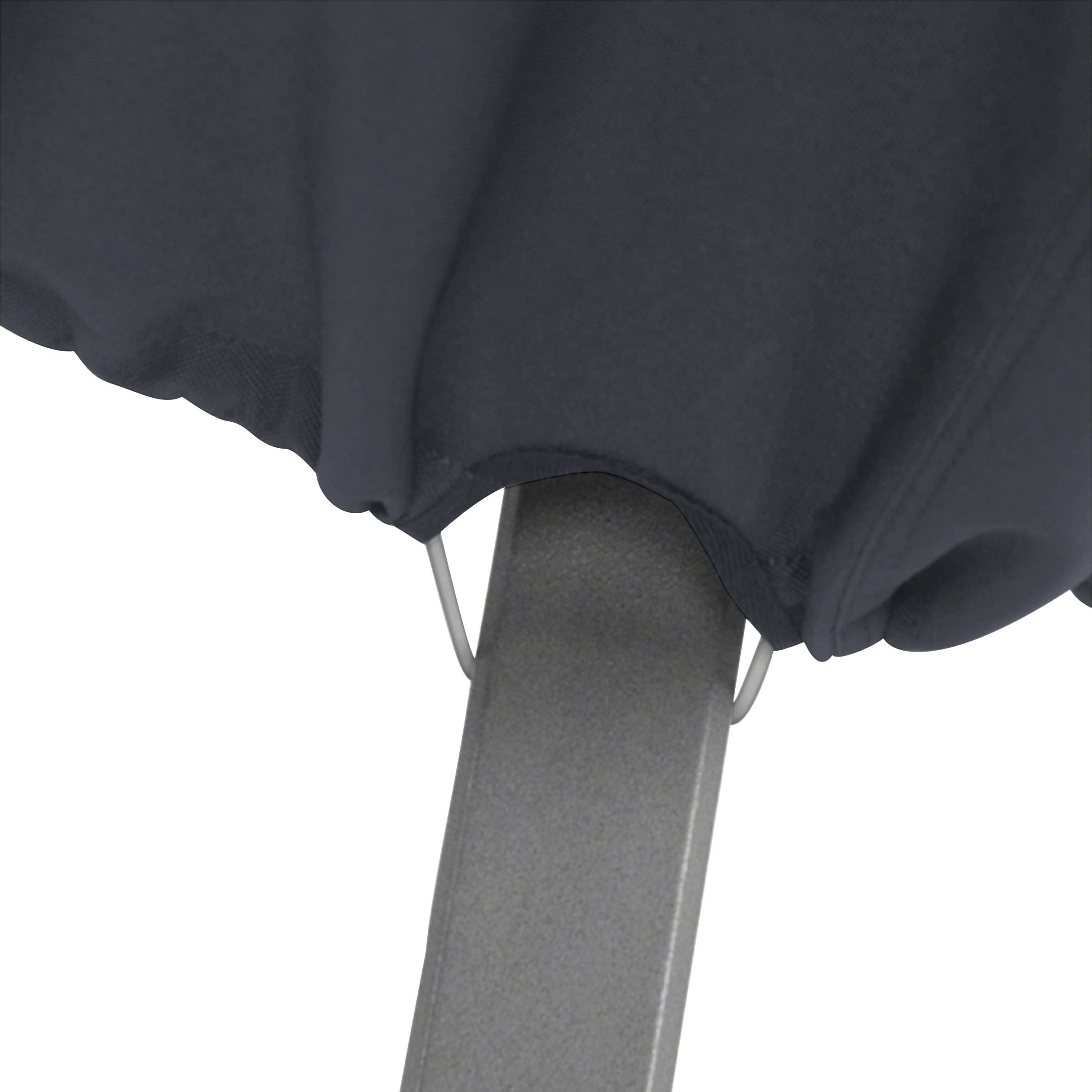 Classic Accessories 36 Inch Water-Resistant Square Fire Pit Cover - Full Coverage Patio Furniture Protector for Outdoor Use in All Weather Conditions