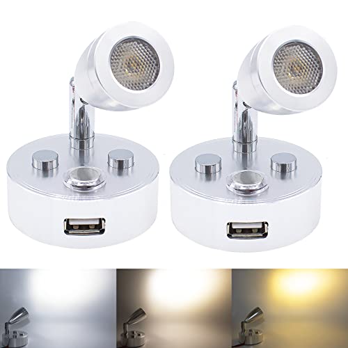 Dimmable 3 Colors - Silver