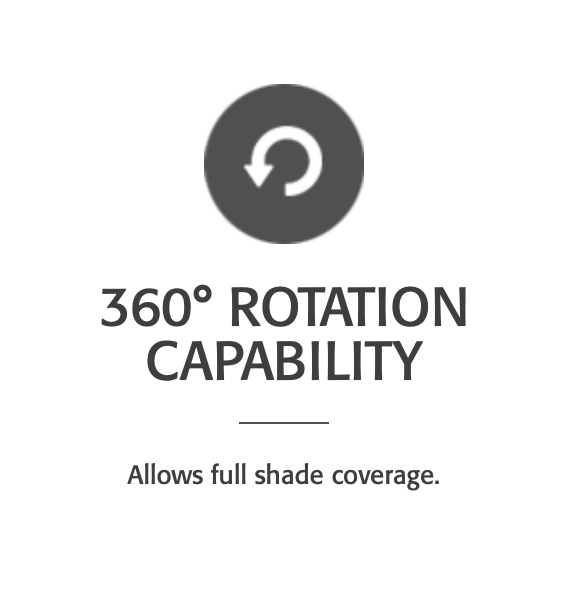 11.5' Octagon Cantilever Umbrella - Outdoor Patio Sun Shade with Adjustable Tilt for Garden, Poolside & Backyard Relaxation