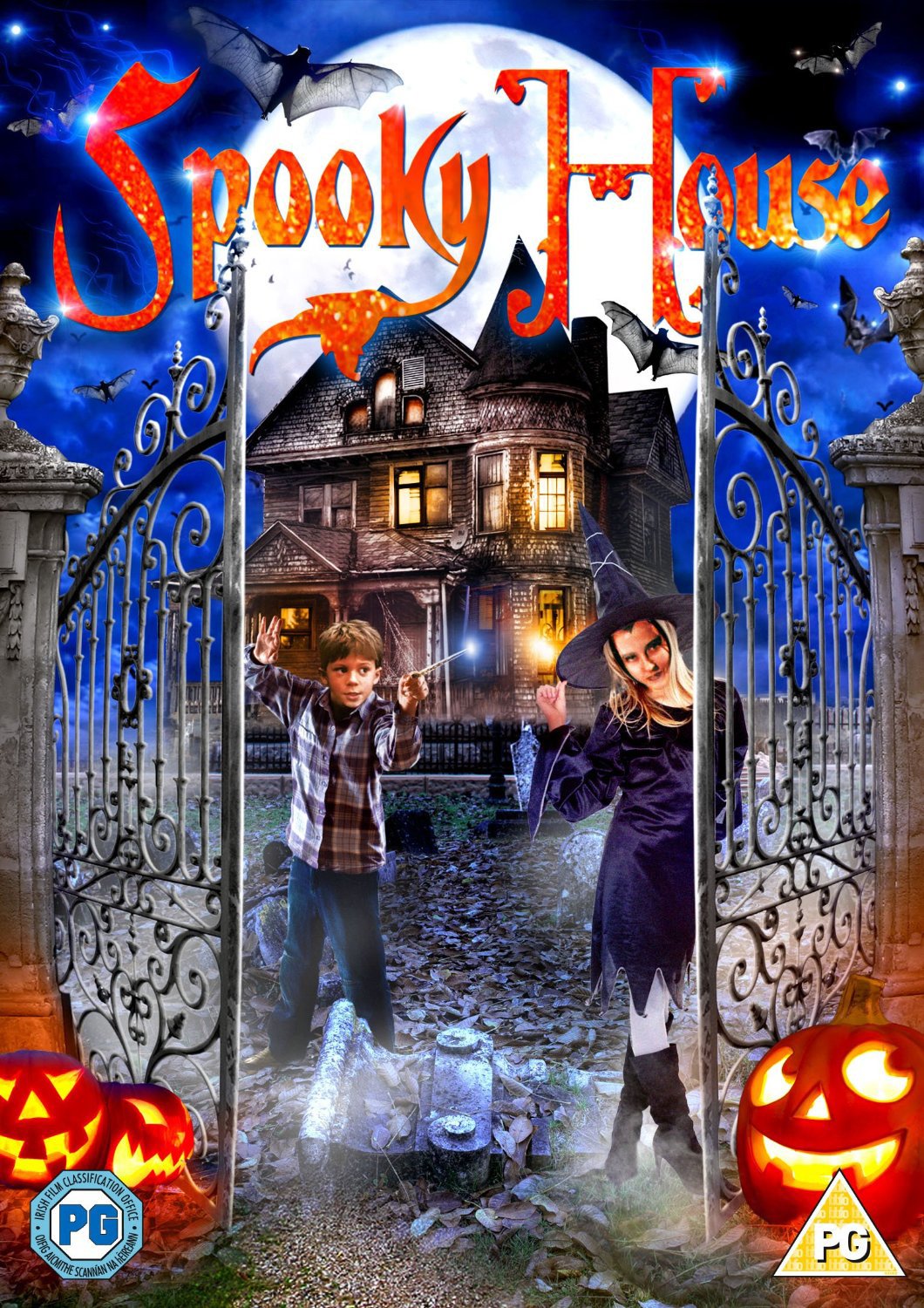 Spooky Halloween House Decor - Scary Haunted House for Indoor & Outdoor Halloween Party Decorations