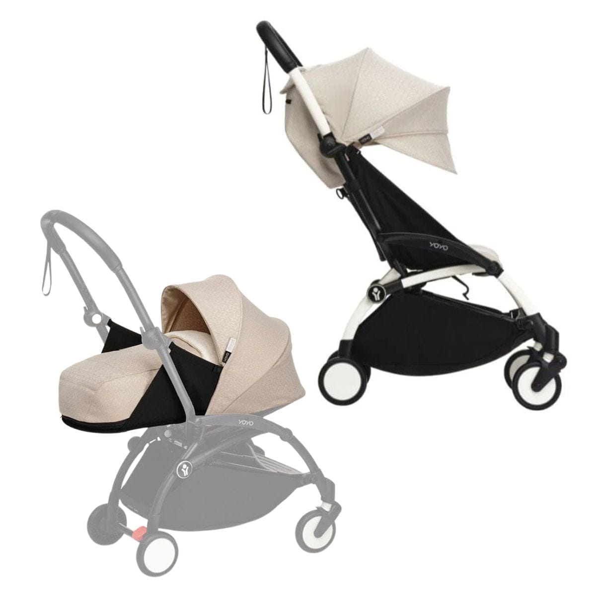 Stokke YOYO3 0+ & 6+ Complete Baby Stroller - Lightweight Travel Stroller for Newborns to Toddlers | Perfect for Air Travel, City Walks & Everyday Use