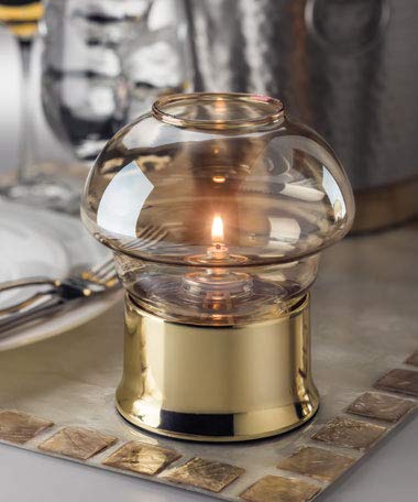 50-Hour Disposable Liquid Wax Fuel Cell - HD50-36 Clear Plastic Paraffin Candle Lamps (Set of 36) - Emergency Lighting, Camping, Power Outages & Commercial Foodservice Use
