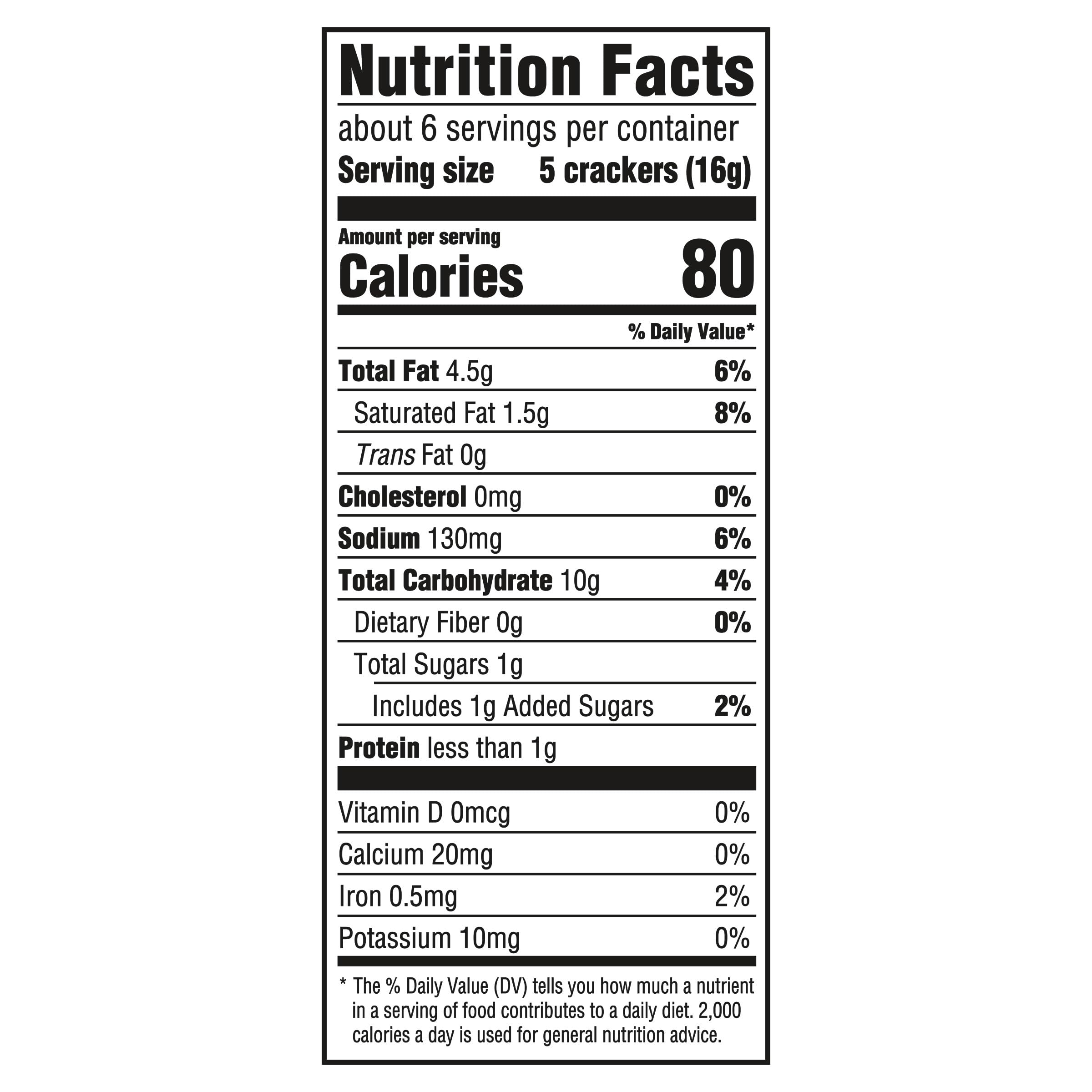 RITZ Original Crackers - Delicious Snacks for Kids & Adults - Perfect for Lunch Boxes, Parties & On-the-Go - 3.4 oz Pack (Great with Cheese, Dips & Charcuterie Boards)