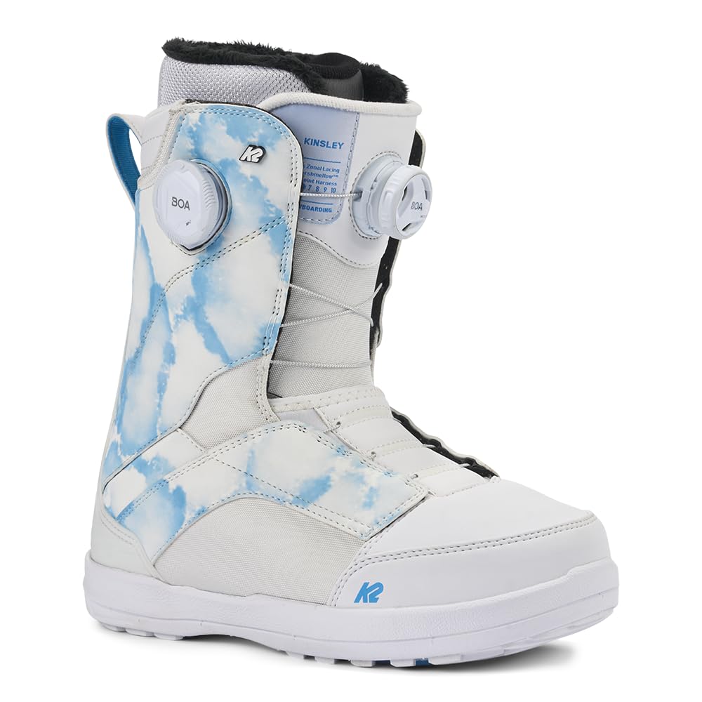 K2 Kinsley Women's Snowboard Boots - Comfortable & Supportive for All-Mountain Riding - Perfect for Freestyle, Park, and Powder Snowboarding