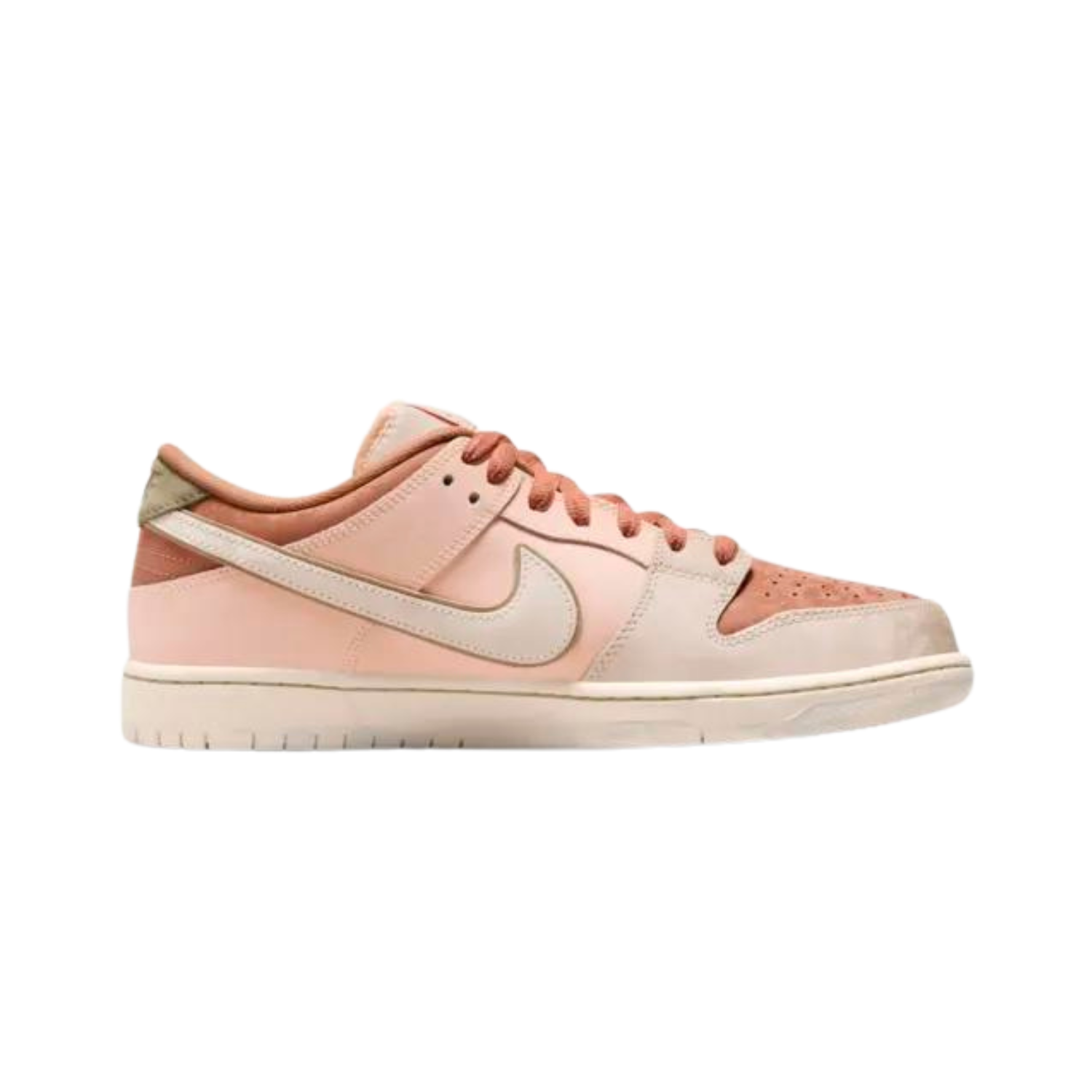 Nike SB Dunk Low Pro PRM Sneakers - Amber Brown, Guava Ice, Crimson Tint, Neutral Olive & Pale Ivory Colorways | Skateboarding, Streetwear & Casual Fashion Shoes for Men & Women