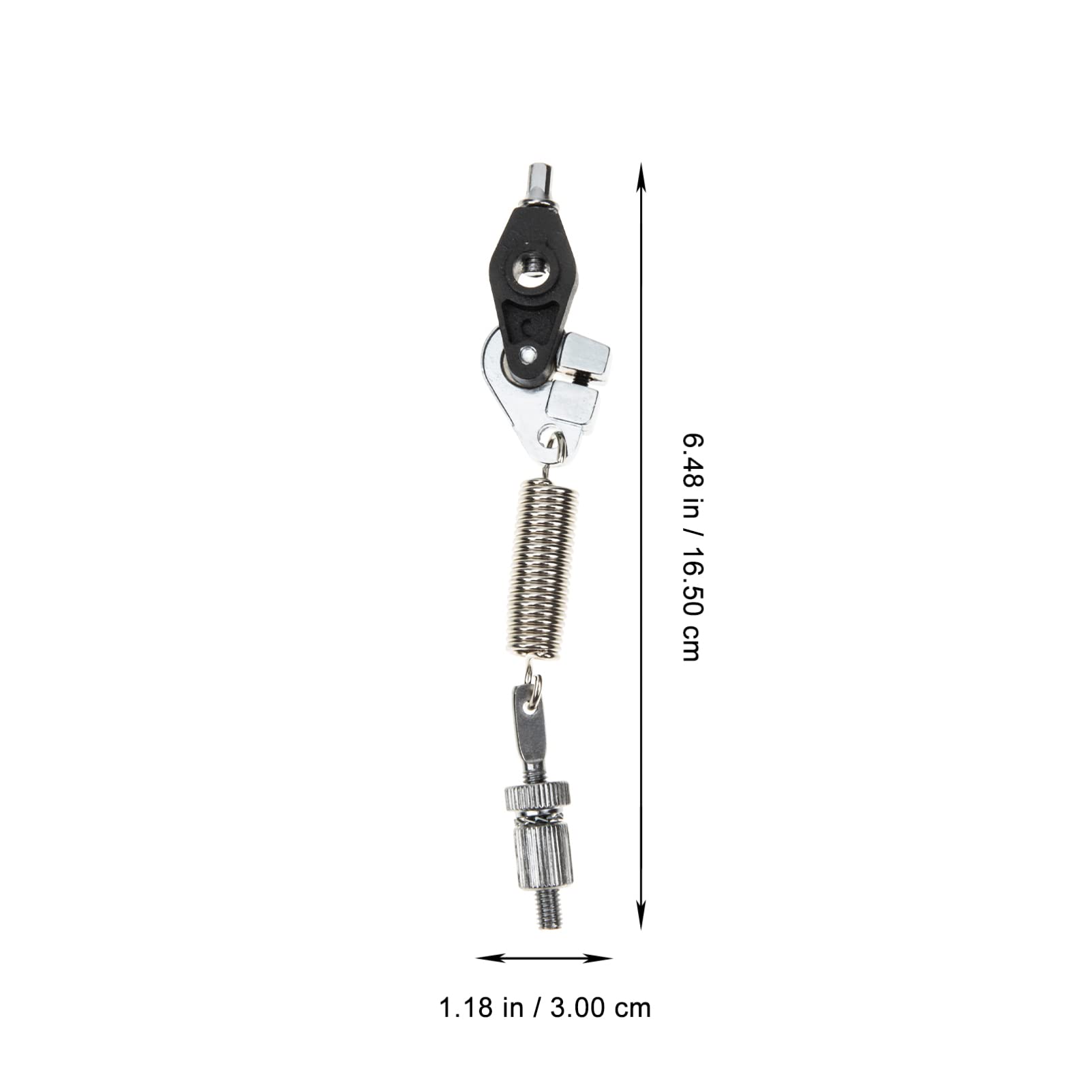 **ERINGOGO Bass Drum Pedal Spring Fittings - Heavy Duty Metal Drum Foot Pedal Spring Hooks for Easy Installation | Drum Accessories for Professional Drummers & Music Enthusiasts**