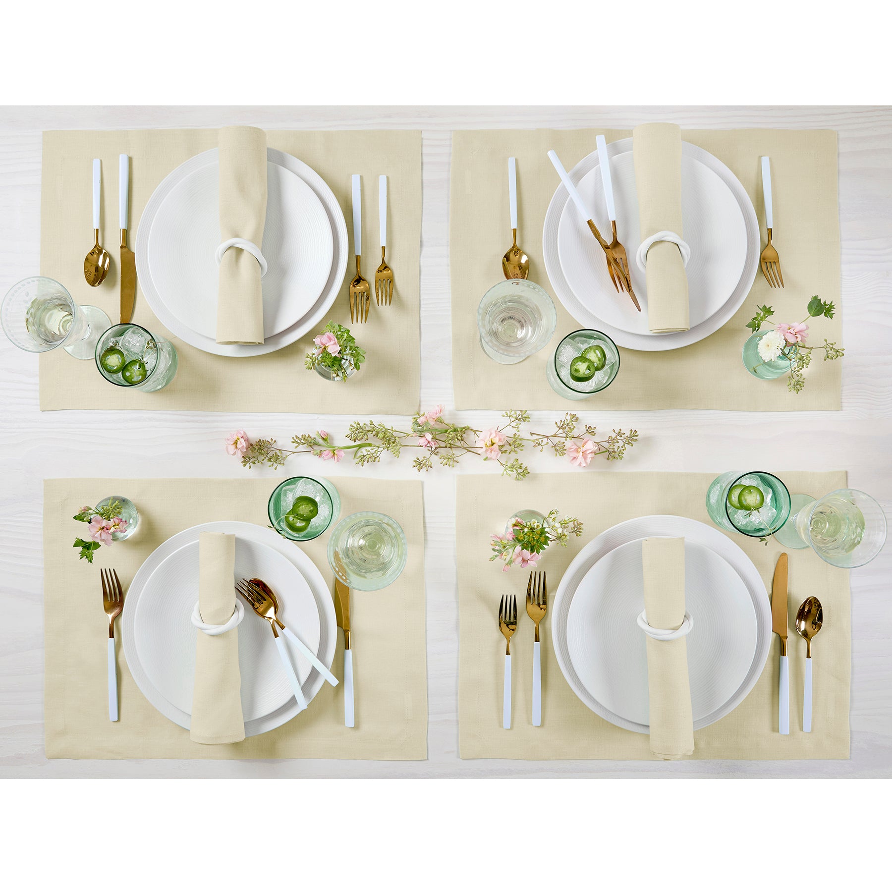 Premium Linen Napkins for Dining - Eco-Friendly & Elegant Table Linens for Weddings, Parties, and Everyday Use
