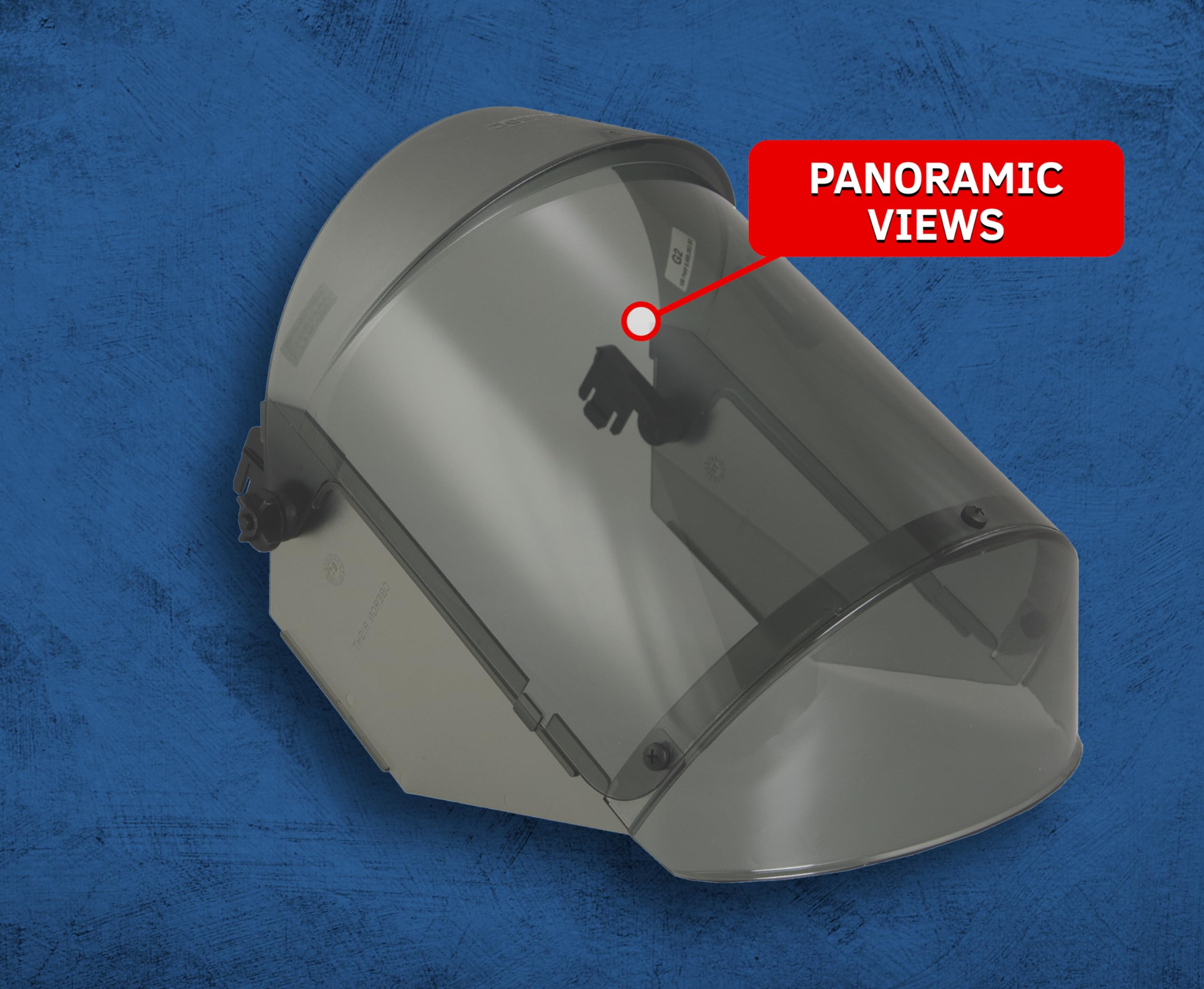 Oberon Arc Flash Face Shield with Hard Cap & Adapter Options - TCG Series Safety Gear for Electrical Work & Industrial Protection