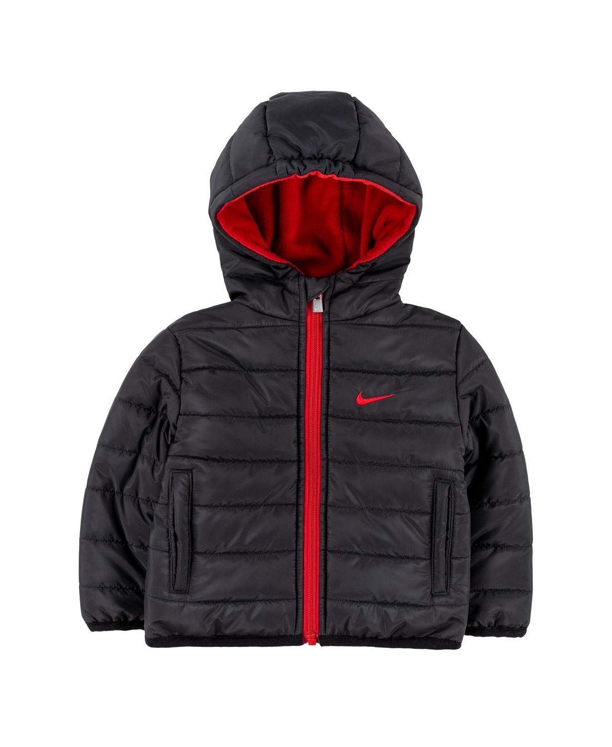 Nike Little Boys' Sports Essential Padded Jacket - Lightweight Warm Winter Running Jacket for Kids Outdoor Activities & School Sports