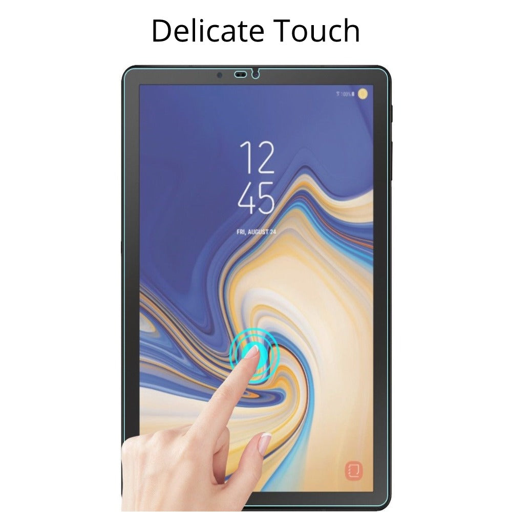 Samsung Galaxy Tab S4 10.5 Inch Tempered Glass Screen Protector for SM-T830/T835 - HD Clear, Anti-Scratch, Bubble-Free - Perfect for Work, Study & Entertainment