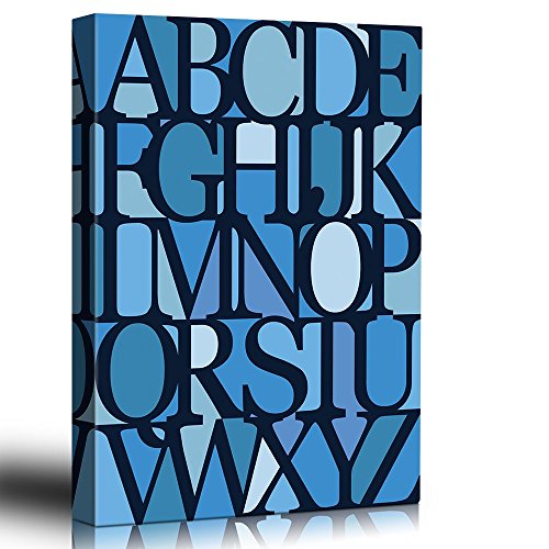 05. Blue Alphabet