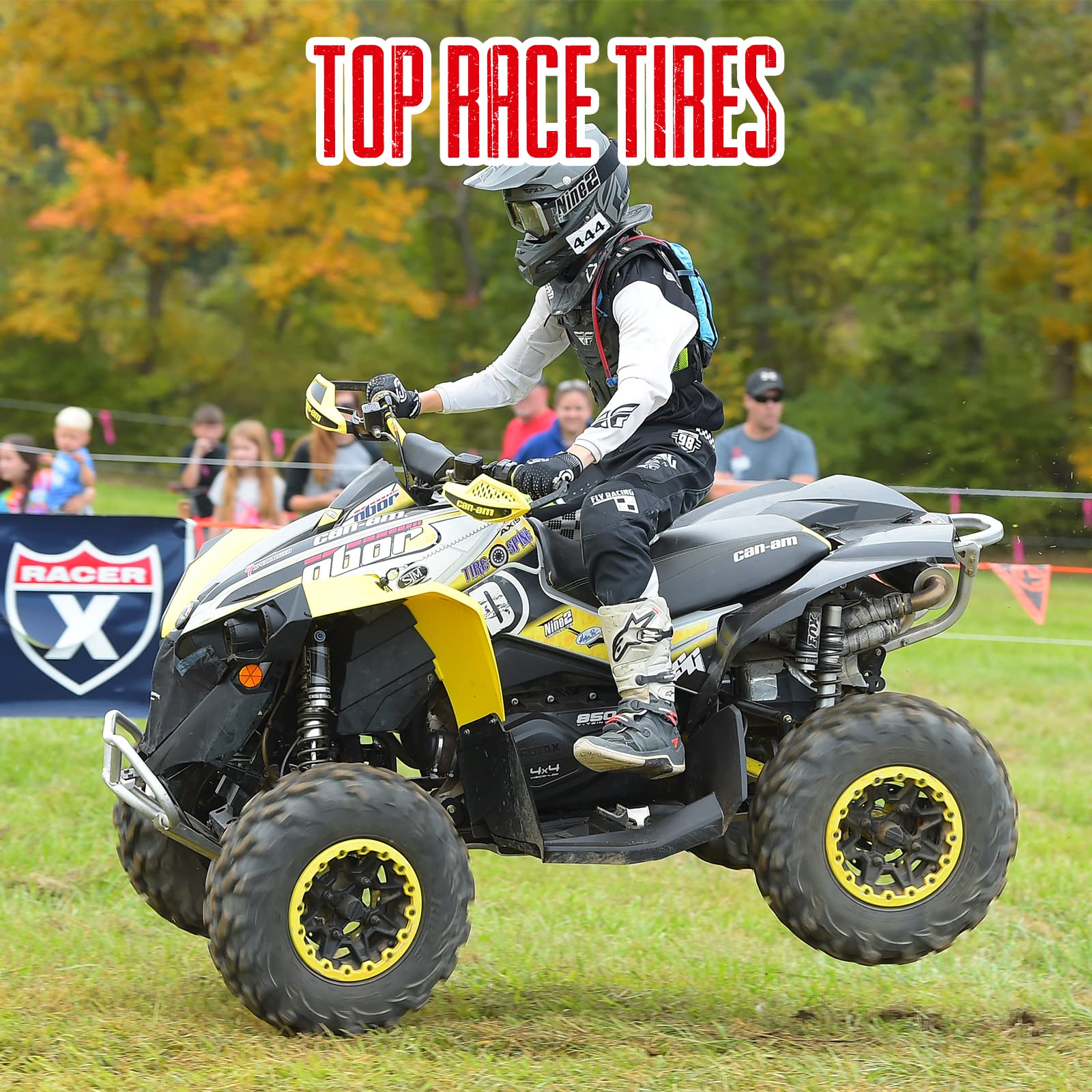 OBOR Riple 25x8R12 ATV Tires (2 Pack) - 6PR All-Terrain Mud Tires for GNCC Racing, UTV & SXS - Durable Radial Tires for Off-Road Adventures, Trail Riding & Mud Terrain Performance