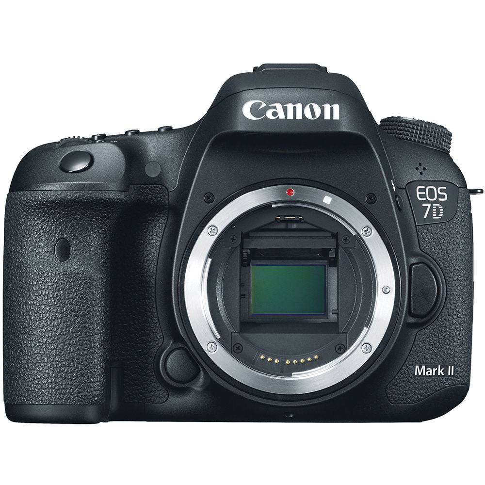 Canon EOS 7D Mark II DSLR Camera Body - Professional 20.2MP APS-C Sensor, 65-Point AF, Dual DIGIC 6, 10fps Shooting - Perfect for Wildlife, Sports & Action Photography