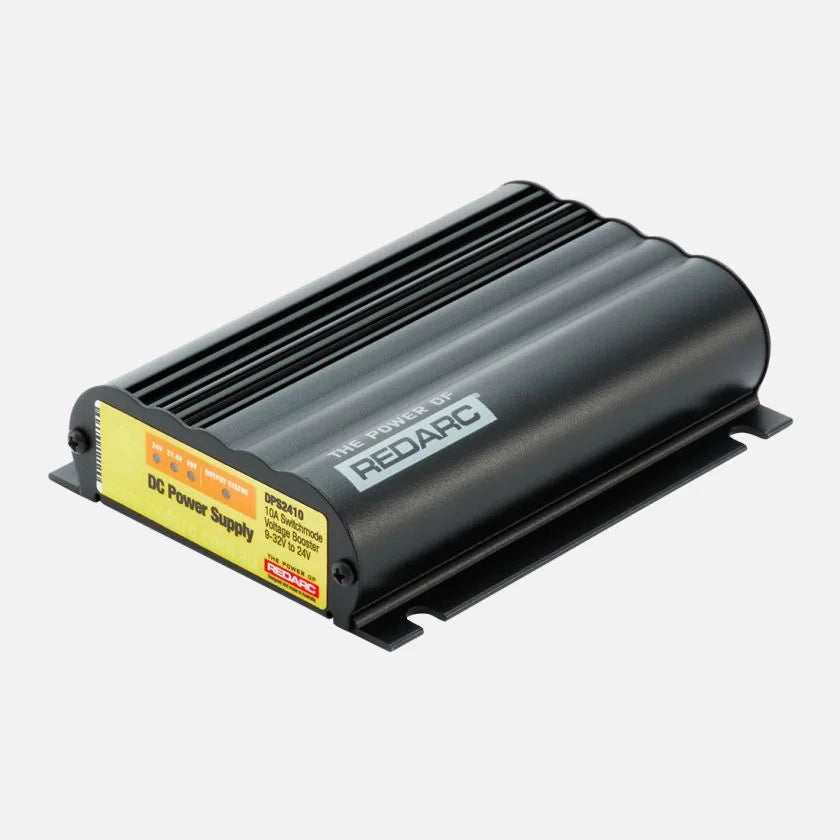 REDARC 24V 10A DC Power Supply for Trucks & RVs - Heavy Duty In-Vehicle Battery Charger & Power Converter - Perfect for Off-Road Adventures & Camping Trips