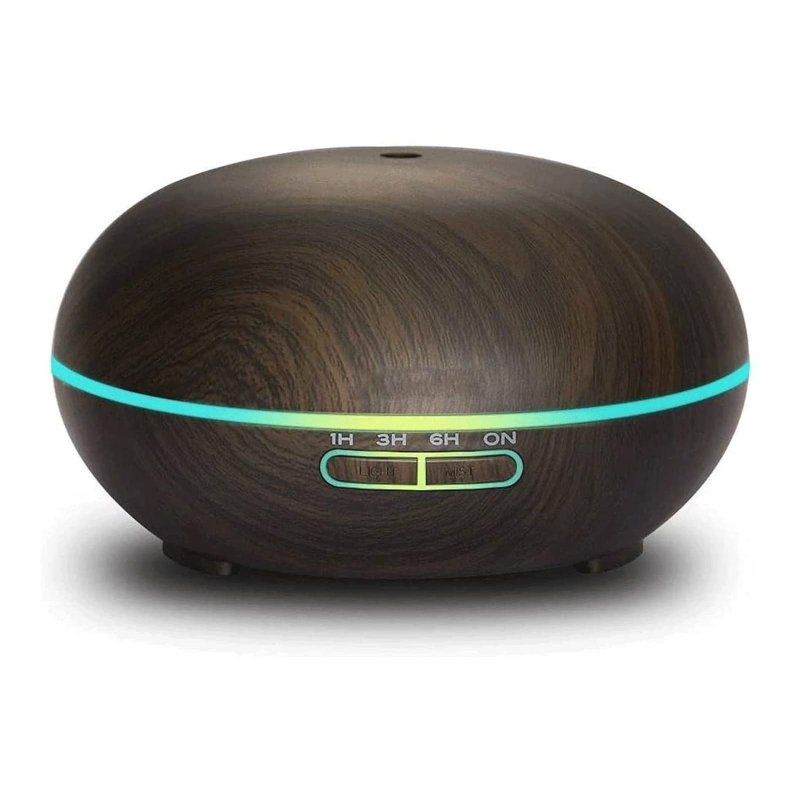 XIXIDIAN 300ml Ultrasonic Mini Air Humidifier & Essential Oil Diffuser - Portable Cool Mist Maker for Home, Office, Car with LED Night Light (Black) | Perfect for Bedroom, Nursery, Yoga Studio & Dry Climate Relief