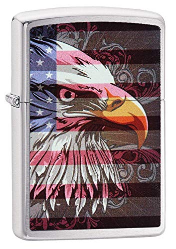 Brushed Chrome Eagle