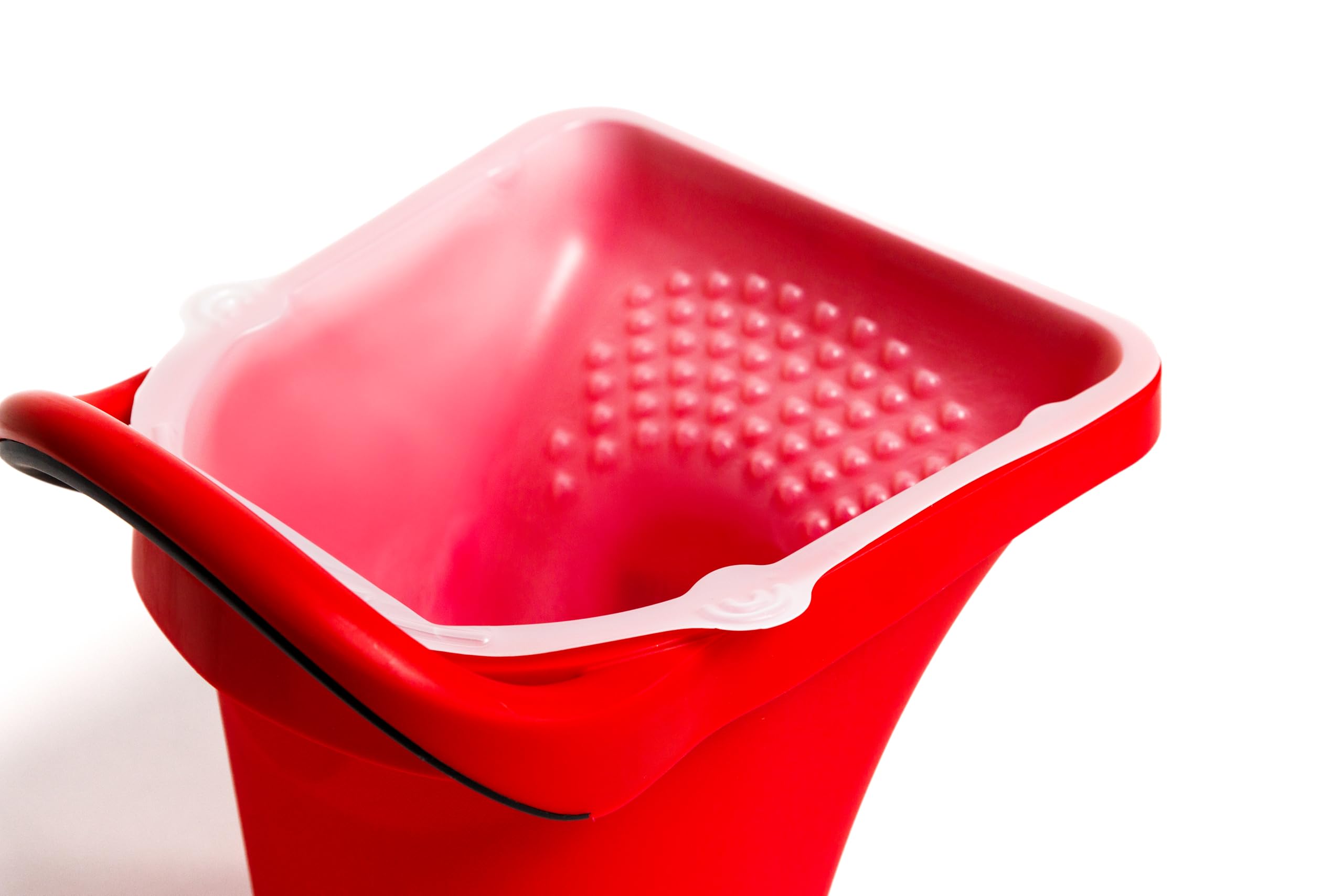 HANDy Roller Pail Liners - Bulk 50 Pack Heavy Duty Trash Bags for Painting, Cleaning & DIY Projects | Leakproof & Durable Bucket Liners for Home, Workshop & Construction Use