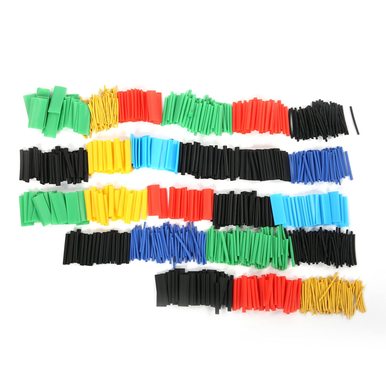 1060Pcs Heat Shrink Tubing Kit - Colorful Shrinkable Wire Sleeves for Cable Protection (Electrical Insulation, DIY Projects, Automotive Wiring)