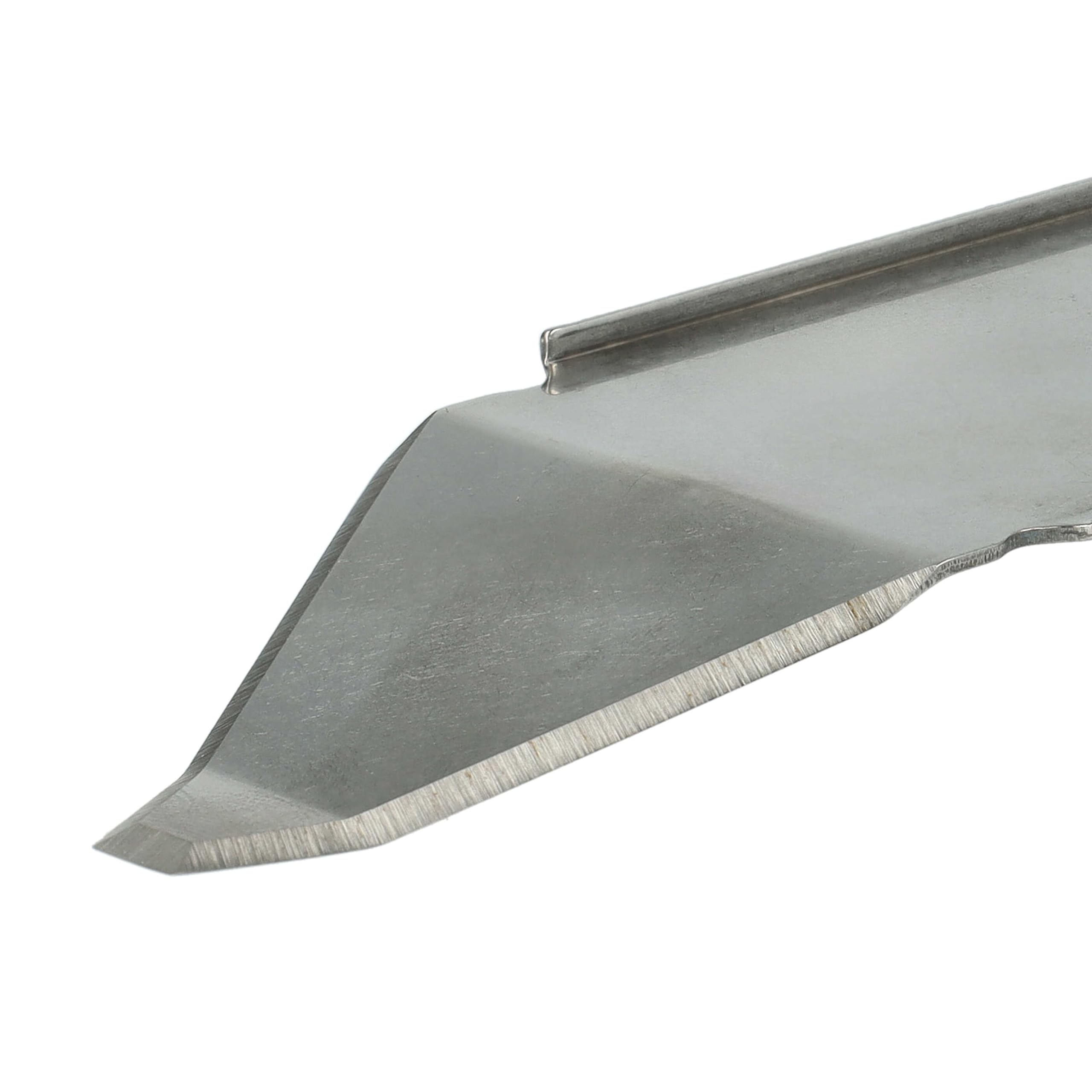 Robomow RX 12U RT700 PL RT300 RT300PL RT700 Replacement Lawn Mower Blades - VHBW Compatible Stainless Steel Silver Replacement Knife | Perfect for Residential Lawn Care & Garden Maintenance